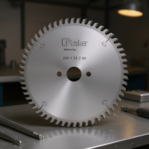 Lame de scie circulaire Ttake 250 mm 32 dents Z60 pour aluminium et alliages légers - Product Image 3