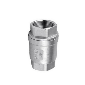 Válvula de Retención en Línea de Acero Inoxidable COVNA, Tipo Vertical con Resorte, Rosca BSP, 200 WOG, Económica - Product Image 1
