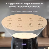 Top Deal Classement OEM Mini Haute Qualité Prix Pas Cher 2025 Horno De Haute Qualité Fritadeira Nouveau Four Nouveau 5L 6L 6 7L Friteuse À Air