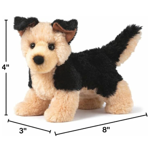 Juguetes de Peluche para Perros de Alta Calidad, Diseño Nuevo, Perro Pastor Alemán Sheba de 8 Pulgadas, Animales de Peluche, Regalos Perfectos para Niños, Cumpleaños, Días Festivos - Product Image 3
