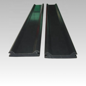 Profilés en plastique ABS PVC gris personnalisés pour usage hospitalier-Service de traitement de solution totale d'extrusion droite lisse durable - Product Image 2