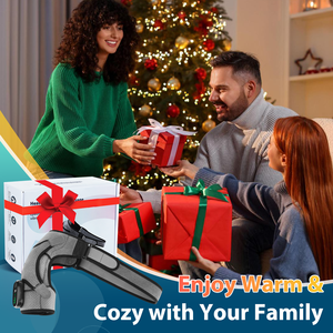 Spedizione Gratuita negli Stati Uniti: Fascia Riscaldante per Spalle Senza Fili con Vibrazione, Massaggiatore Elettrico a Compressione Calda - Product Image 6