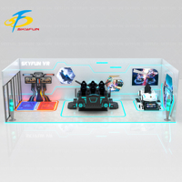 Skyfun One-Stop Service 9D VR Simulator Robot VR rotatif à 360 degrés pour les parcs d'attractions des centres commerciaux intérieurs et extérieurs