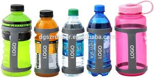 Poignée de bouteille d'eau en silicone réutilisable avec impression de logo OEM pour les sports de plein air - Product Image 4