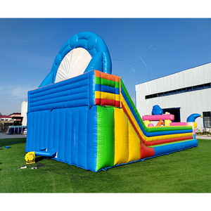 Grande roue gonflable Mico, château gonflable combiné, aire de jeux, toboggan, mur d'escalade, capacité de 300 à 500 kg, 5 à 10 ans - Product Image 5