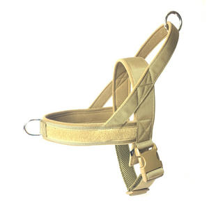 Ayarlanabilir hiçbir çekme evcil hayvan koşumu yelek tüm köpekler için kolay kontrol taktik servis köpek koşum yansıtıcı çalışma katı naylon - Product Image 3