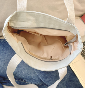 ผ้าแคนวาสขนาดใหญ่, ผ้าฝ้ายสำหรับช้อปปิ้ง, ผ้าพิมพ์โลโก้ได้, กระเป๋าถือ, กระเป๋าถือสุภาพสตรี, ถุงช้อปปิ้ง - Product Image 4