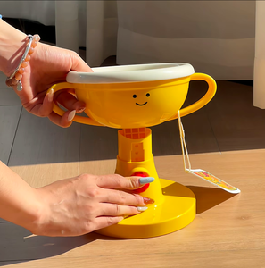 وعاء طعام للحيوانات الأليفة قابل للتعديل مع حامل مضاد للانزلاق، مستلزمات تغذية صحية ومريحة للكلاب والقطط - Product Image 3