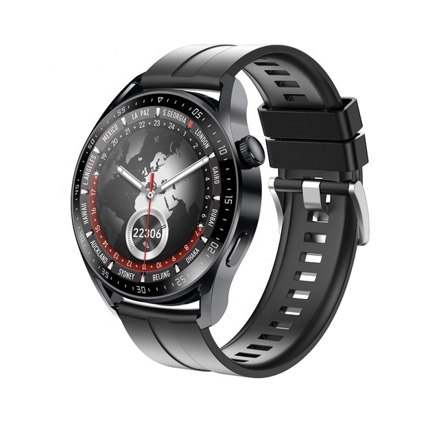 Ai-15 Smartwatch 1.5" HD Round Touch Screen BT Music Calling Fitness Tracker Health Monitor Wireless Charging Sports Smart Watch