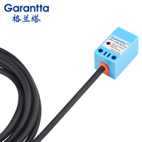 Sensor Proximitas Induktif Bentuk Kotak Mini DC 6-36V Jarak Deteksi 5mm Sensor Pendekatan Proxim Saklar Proximitas Induktif