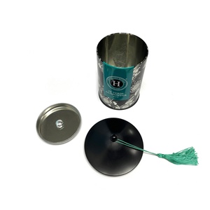 Tapa de Lata Negra Personalizada, Envase Metálico para Café, Té, Pastel, Sándwich, Empaquetado Personalizado con Logotipo, Venta al Por Mayor Directo de Fábrica - Product Image 4