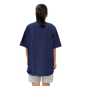 <span class=keywords><strong>M</strong></span>/L/XL ペットグルーマーオーバーオール ラペル付き ノンスティック サロン美容師用ラップ ジッパー付き 帯電防止 理髪店作業服 ガウン ユニフォーム - Product Image 6