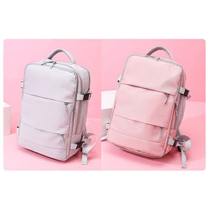 Sac à dos en nylon de qualité personnalisée, populaire pour les loisirs, les voyages, l'école, les adolescentes, imperméable, pour ordinateur portable - Product Image 1