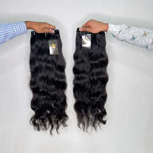 ช่อผมดิบจากธรรมชาติสีดำจากกัมพูชาผมดิบขนมิงค์บราซิล - Product Image 1