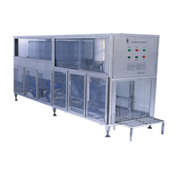 Máquina Automática de Llenado, Tapado y Lavado de Bidones de Plástico de 5 Galones (19-20L) para Agua Mineral Potable, 300BPH