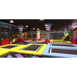 Fournisseur en gros d'équipements de terrain de jeux intérieur durables et personnalisés pour adultes et enfants, parc de trampolines - Product Image 6