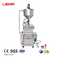 Machine de remplissage semi-automatique à piston pneumatique en acier inoxydable pour crème et lotion cosmétique – Meilleures ventes