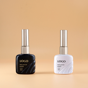 Botol Gel Polish Kaca Soda-Lime Mewah 7-10ml dengan Tutup Plastik, Sablon Sutra, Buatan Guangdong, Harga Terjangkau, Merek XINLONG - Product Image 3