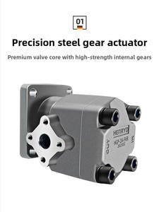 Bomba Hidráulica de Engranajes de Alta Eficiencia para Excavadora de Tractor, Serie HGP-2A, Conexión de 3/8, Modelo HGP-2A-F12R F6R F2R, Alta Temperatura - Product Image 2