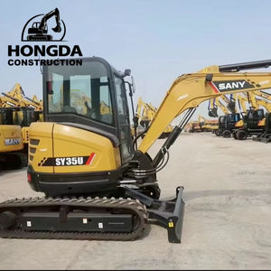เครื่องขุด SY35C ซานี่3.5ตัน95% ใหม่ดั้งเดิมพร้อม EPA CE Sany 35u รถขุดขนาดเล็กในฟาร์มรถขุดขนาดเล็ก - Product Image 1