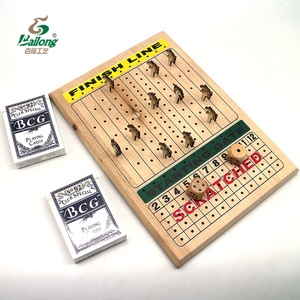 Gioco da Tavolo in Legno Personalizzato per <span class=keywords><strong>Adulti</strong></span> e Bambini, Corsa di Cavalli per Feste a Prezzo di Fabbrica - Product Image 1