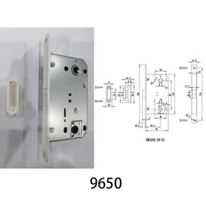 हॉट सेलिंग लॉक चुंबकीय लैच इंटीरियर लॉच के लिए 96*50 मिमी गोपनीयता - Product Image 6