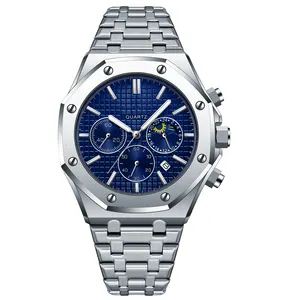 Aangepaste Logo Voor Mannen Luxe Horloge Fabrikanten Merkloze Horloges