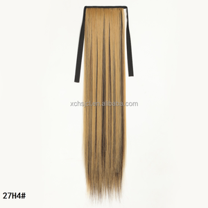 Extensiones <span class=keywords><strong>de</strong></span> <span class=keywords><strong>Cabello</strong></span> Sintético Liso Largo Pre-Adherido al por Mayor Baratas <span class=keywords><strong>para</strong></span> Mujeres Negras, Fibra <span class=keywords><strong>de</strong></span> Alta Temperatura - Product Image 6