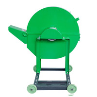 Broyeur de bananes à moteur électrique et à essence pour l'alimentation des animaux Coupeur de bananiers pour le brunch