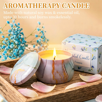 Coffret Cadeau Mariage Tulipe 15 Pièces pour Femme – Kit Spa Bio avec Bougie en Cire de Soja, Bombes de Bain, Savon à l'Avoine, Sel de Bain – Coffrets Cadeaux Soins Personnels