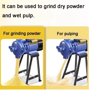 Multi-Function Dry Wet Wheat <b>Flour</b> Grain Corn Soybean Rice Milling Grind Machine Cassava <b>Flour</b> Mill Factory Price Core Motor - Product Image 3