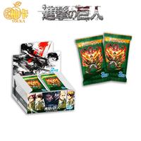 Lots de cartes à collectionner en gros L'Attaque des Titans (AOT) – Packs de cartes de jeu Eren Jaegers, Mikasa Ackerman – Jouets