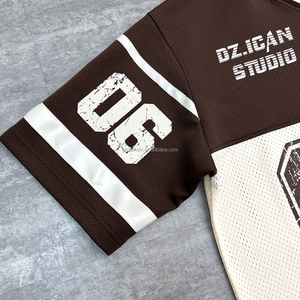 Custom Mesh Designer <b>Shirt</b> Manufacturer Streetwear Graphic Oversized Sports <b>T</b>-<b>shirts</b> High Quality Boxy Cropped <b>t</b> <b>Shirt</b> for Men - Product Image 4