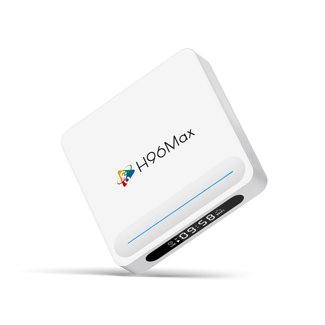 New Arrival H96 Max Plus H618 Chip 64-bit Quad Core 4GB RAM 32GB 64GB ROM 5G Wifi 8K Smart Tv Box Android 14 4k 2025
