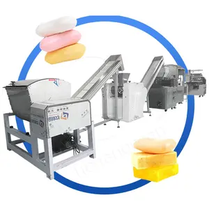 OCEAN Low Price Soap Plodder Extruder Machine Fully Automatic Dishwash Toilet Bar Soap Make Production Line