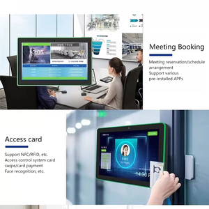 แท็บเล็ตแอนดรอยด์10.1นิ้วติดผนังพีซี<span class=keywords><strong>3G</strong></span> GSM 4G LTE 32GB POE NFC Wi-Fi หน้าจอสั<span class=keywords><strong>ม</strong></span>ผัสไฟ LED ห้องประชุมห้องประชุมใช้ในการจองทางธุรกิจ - Product Image 6