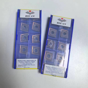 Plaquette en carbure ZCCCT CNC CNMG120404EF YBG205, carbure de tungstène, tournage d'acier, revêtement CVD, outil pour tour CNC, dureté HRC40-60 - Product Image 2