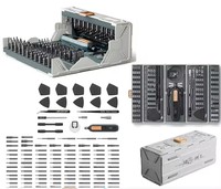 180 en 1 jeu de tournevis de précision ensemble d'outils de réparation de téléphone portable stockage de seau en acier magnétique à commande manuelle
