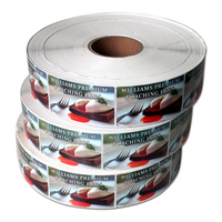 Autocollants en papier personnalisés de haute qualité, OEM, vinyle, matériau PET, emballage de bouteilles, logo, rouleau auto-adhésif, imperméable, CMJN, UV/offset