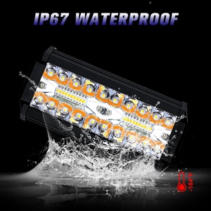 XOVY Đèn Chiếu Sáng Ban Ngày 6.5 Inch Đèn Rọi Đèn <span class=keywords><strong>Led</strong></span> Làm Việc 120W 12V 24V Cho Xe Máy Offroad 4X4 Atv Xe Tải Máy Kéo - Product Image 6