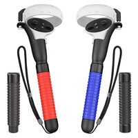 Accessoire de club de golf pour manette Oculus Quest 2, extensions de poignées pour jeux VR Beat Saber Tennis pour Meta Quest 2