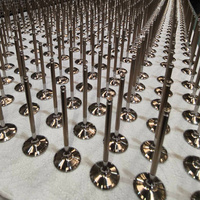 New Structural Balance Titanium Alloy Engine Valve for Jazz High-Performance Lightweight Design with Durable Efficiency