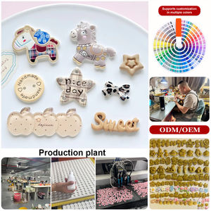 Dijes Acrílicos Planos Zili, Accesorios de Dibujos Animados de Caballitos para <span class=keywords><strong>el</strong></span> Año Nuevo Chino, Decoración de Zapatos DIY, Adorno para Colgar en Equipaje - Product Image 3