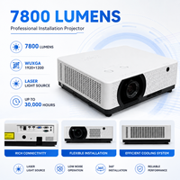 Proyector Láser WUXGA de 7800 Lúmenes para Instalación, 1920x1200 con 360 °   Proyección para Sala de Conferencias