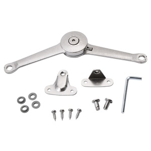 Support de <span class=keywords><strong>porte</strong></span> d'armoire en alliage de zinc à arrêt arbitraire, mécanisme de levage vers le haut, modèle HDBS-Free Support 07, avec vis et clé hexagonale - Product Image 5