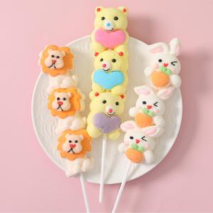 Fabricant de sucettes en forme d'ours, de lapin et d'animaux, saveur fruitée, halal, végétaliennes, personnalisées - Product Image 1