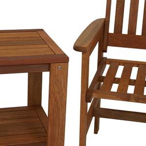Ensemble table et chaises de patio d'extérieur avec parasol, très vendu à l'international ; tables et chaises en bois massif en gros pour - Product Image 3
