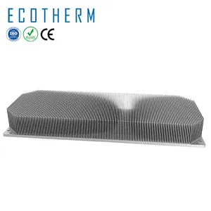 Ecotherm 도매 대형 300mm 알루미늄 방열판 cnc 가공 방열판 led 성장 빛