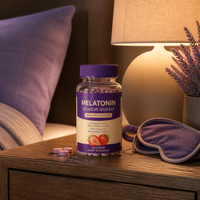 Langsung dari Pabrik |   Laris Manis |   Tablet Pendukung Tidur dan Memori Melatonin 10mg |   Vitamin Vegan Bebas Gula |   Dewasa |   100 Buah |