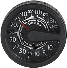 Термометр комнатный пластиковый с круглым циферблатом, 56 мм - Product Image 3